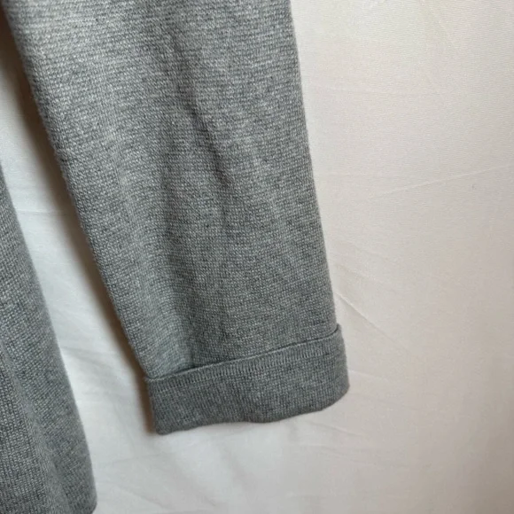 J.Crew Mercantile Sweater Blazer Gray Knit Jacket Women’s Medium - Picture 5 of 9